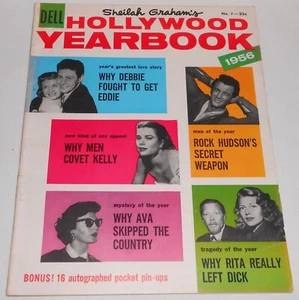 Nº 7 - 1956 REVISTA ANUARIO HOLLYWOOD Grace Kelly, Marilyn Monroe, James Dean - Imagen 1 de 12