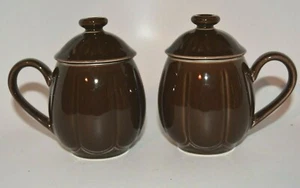 Set of 2 Teavana Mugs with Lids and Infuser Strainers - 6 Pieces Fine Porcelain - Picture 1 of 5