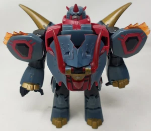 2007 Transformers Animated Deluxe Dinobot Snarl Triceratops Figure By Hasbro - Picture 1 of 11
