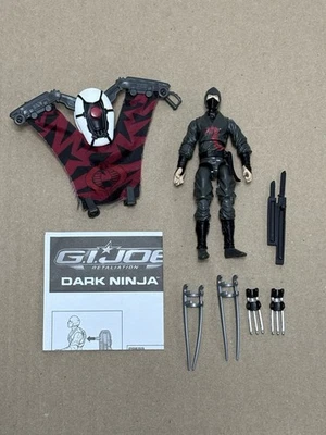 GI Joe Retaliation COBRA DARK NINJA 2013 Complete POC 50TH - Image 1 of 2