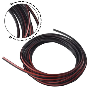 5M T-Type Rubber Sealing Strip Black For Car For Edge Trim Bumper Lip Side Skirt - Foto 1 di 24