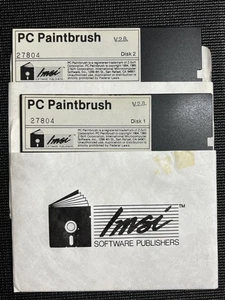 PC Paintbrush 2 dyskietki zestaw - Zdjęcie 1 z 2