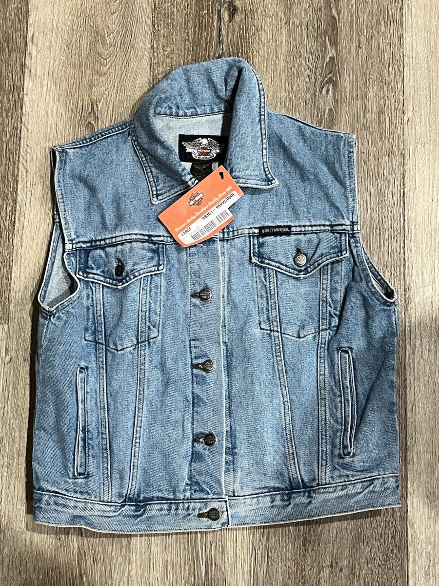 Harley-Davidson Blue Denim Coats, Jackets & Vests for Men Harley-Davidson Blue Denim Coats, Jackets & Vests for Men