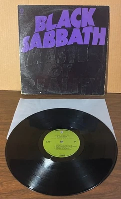 Black Sabbath- Master of Reality (Vinyl/1971/WB/Green Label/BS2562/Embossed) Foto 1 de 4