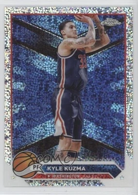 2023-24 Topps Chrome Speckle Refractor /299 Kyle Kuzma #139 - Image 1 of 2