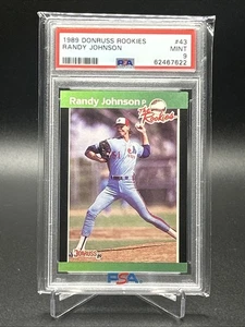 1989 Donruss The Rookies - Randy Johnson #43 (RC) PSA 9 - Picture 1 of 1
