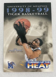 CBK Memphis Tigers 1998-99 Men’s Basketball Schedule Card - Picture 1 of 2