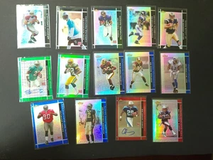 (14) 2007 Topps Finest Football Refractor Lot /99, /199, /299, /25, Auto - Picture 1 of 8