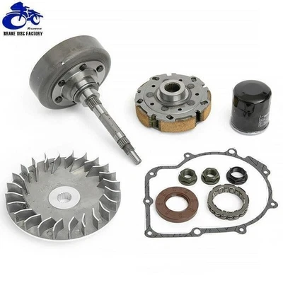 Carcasa de tambor de zapata de embrague húmedo polea primaria para HiSUN HS500 ATV UTV 700 Bennche Foto 1 de 4