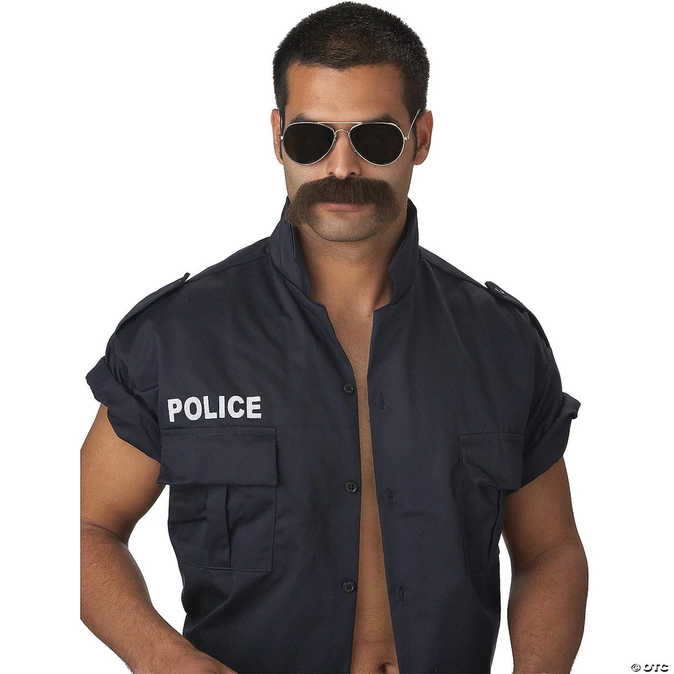 The Man Mustache – Funny Halloween Costume Cosplay Accessory Prop - Image 1 of 1