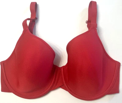 Chantelle 32DDD Prime 3/4 Cup T-Shirt Bra Side Support NWOT 12B1 Red - Image 1 of 4