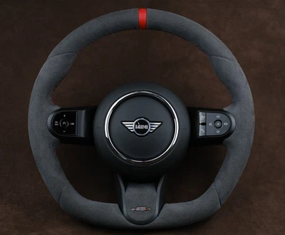 MINI Lenkrad Komplett MOPF f55 f56 f57 f60 JCW Facelift LCI abgeflacht 2022 - Bild 1 von 4