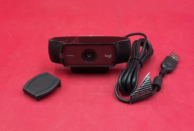 Logitech C920e Webcam (1080p) 960-001384 ✨🔥✨BRAND NEW!! OPEN BOX!! ✨🔥✨ - Image 1 of 4