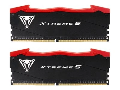 Patriot Viper Xtreme 5 DDR5 kit 48 GB: 2 x 24 GB DIMM 288 pines PVX548G82C38K Foto 1 de 1