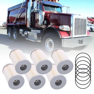 6PCS Replace Fleetguard Fuel Filter FS20172 Peterbilt 367 389 587 K37-1029 - Picture 1 of 21