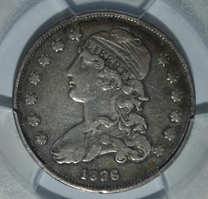 1836 Capped Bust Quarter PCGS VF20 - Picture 1 of 4