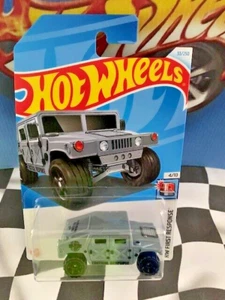 Hot Wheels 2024 HW First Response 4/10 033 Humvee Hummer GRAY OR6SP - Picture 1 of 1
