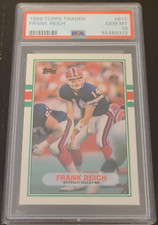 1989 Topps Traded #81T Frank Reich RC - PSA 10 Gem Mint - Buffalo Bills