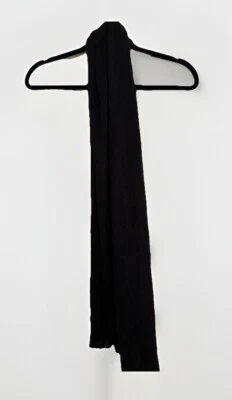 Pañuelo Coach de cachemir y seda negro oblongo - nuevo con etiquetas - leer Foto 1 de 4