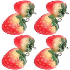Shop the Best Deals on Strawberry Charms for Jewelry Making