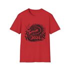 Year Of The Dragon 2024 Red Softstyle T-Shirt
