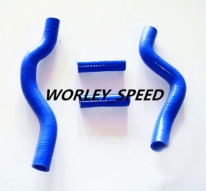 Blue Silicone Radiator HOSE KIT For SUZUKI RM250 01-08 01 02 03 04 05 06 07 08 - Picture 1 of 10
