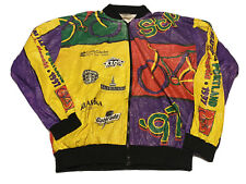 1997 Seattle To Portland Cycling Full Zip Jacket Size L 90s Washington Racing