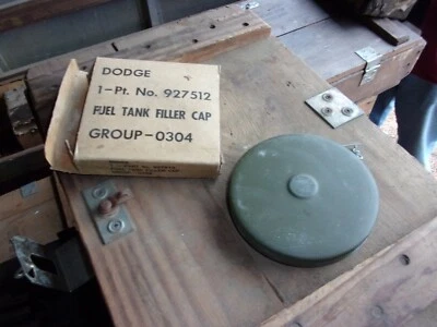 Новый из старых запасов Второй мировой войны Dodge WC военный газовый колпачок номер детали 927516 - Изображение 1 из 3