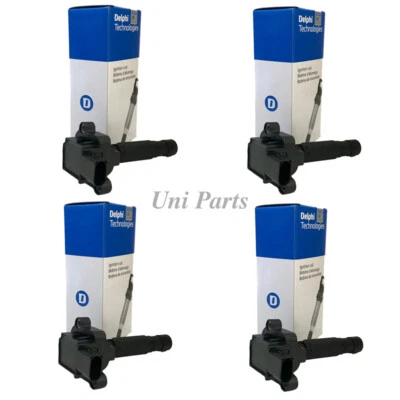 4 pcs OEM Delphi Ignition Coils 0001502580 For Mercedes C200 C230 E200 E260 1.8L - Image 1 of 4