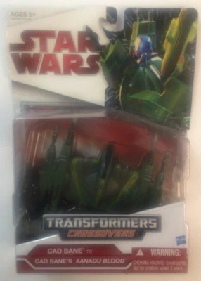 Star Wars Legacy Transformers Crossovers CAD BANE to XANADU BLOOD 2009 - Image 1 of 3