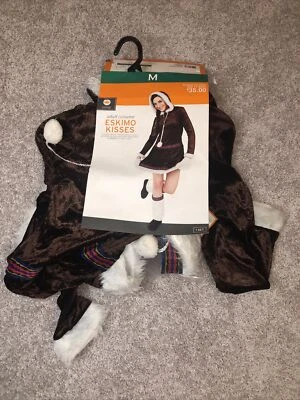 Disfraz de esquimal de Alaska besos adulto talla grande M 8-10 Foto 1 de 3