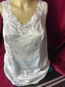 Schiesser * zartes Nylon Unterhemd * Top * 40 *weiß* - Bild 1 von 3