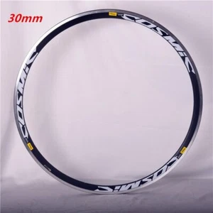 700C 30/40/50mm Aluminum Alloy Road Rims V Rim Brake Rim Disc Brake 20/21/24/32h - Picture 1 of 12