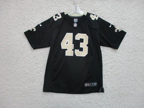 Nike New Orleans Saints Jersey Large Youth 14-16 Black #43 Sproles NFL Boys YLG Cover