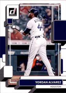 2022 Panini Donruss Jordan Alvarez Houston Astros #140 Baseball Base