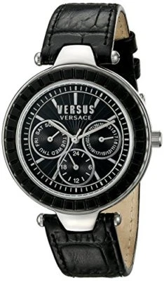 Versus by Versace Women's SOS020015 Sertie Multifunction Quartz Black Watch - Image 1 of 4