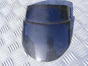 Suzuki Burgman 650 2003-11 Carbon Fibre Fender Extender Front Mudguard Extension - Picture 1 of 1