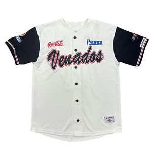 Venados de Mazatlan Liga Mexicana Ivory Baseball Jersey El Siglo Men’s LARGE - Picture 1 of 13