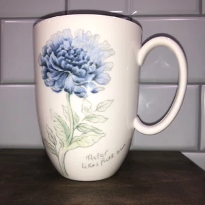 Lenox "Artist Sketchbook" Agapanthus Aster Floral Kaffeebecher Teetasse -0064 - Bild 1 von 4
