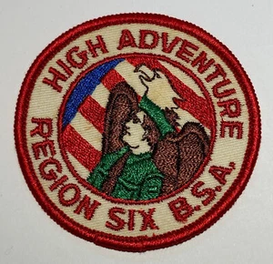 Region 6 Six High Adventure  Patch Boy Scout TT2 - Picture 1 of 1
