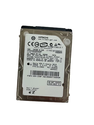Hitachi Model HTS545032B9A302 Travelstar 5400RPM Internal Hard Drive Cache 8 MB - Image 1 of 3