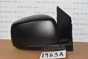2011 - 2015 Caravan PASSENGER side Mirror Used Power Black Texture Color #1963-A - Bild 1 von 1