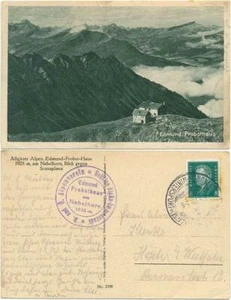 AK Immenstadt 1928, Edmund Probst Haus, Nebelhorn, nach Höxter gelaufen - Foto 1 di 1