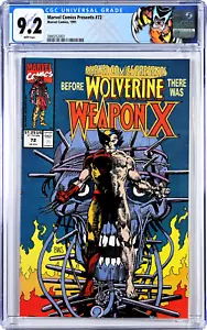 Marvel Comics Presents #72 (1991) CGC 9,2, ¡Nuevo estuche! ¡Blanco! ¡Etiqueta personalizada! - Imagen 1 de 2