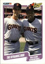 WILL CLARK KEVIN MITCHELL  CARD #637 BUY ANY 2 ITEMS FOR 50% OFF   B224R2S1P13