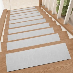 Stair Treads Carpet Non-Slip – Stair Runners for Wooden Steps Non Slip – Rubber - Picture 1 of 9