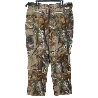 Gamehide Camouflage Pant Sz 2X ElimiTick Insect Shield Cargo Pockets Realtree AP - Image 1 of 4