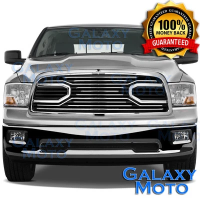 Big Horn Chrome Replacement Grille+Shell for 09-12 Dodge RAM Truck 1500  - Image 1 of 4