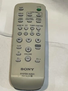 Original Genuine Sony RM-SC31 System Audio Remote Control for CMT-BX5B, HCD-GS10 - Picture 1 of 3