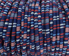 1m Marineblau Ethnische Baumwolle Seil Tuch Ethnische Kordel 6 mm Schmuck Faden Tanga ET60